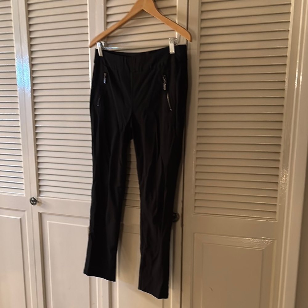 Van Heusen Black Zippered Pants